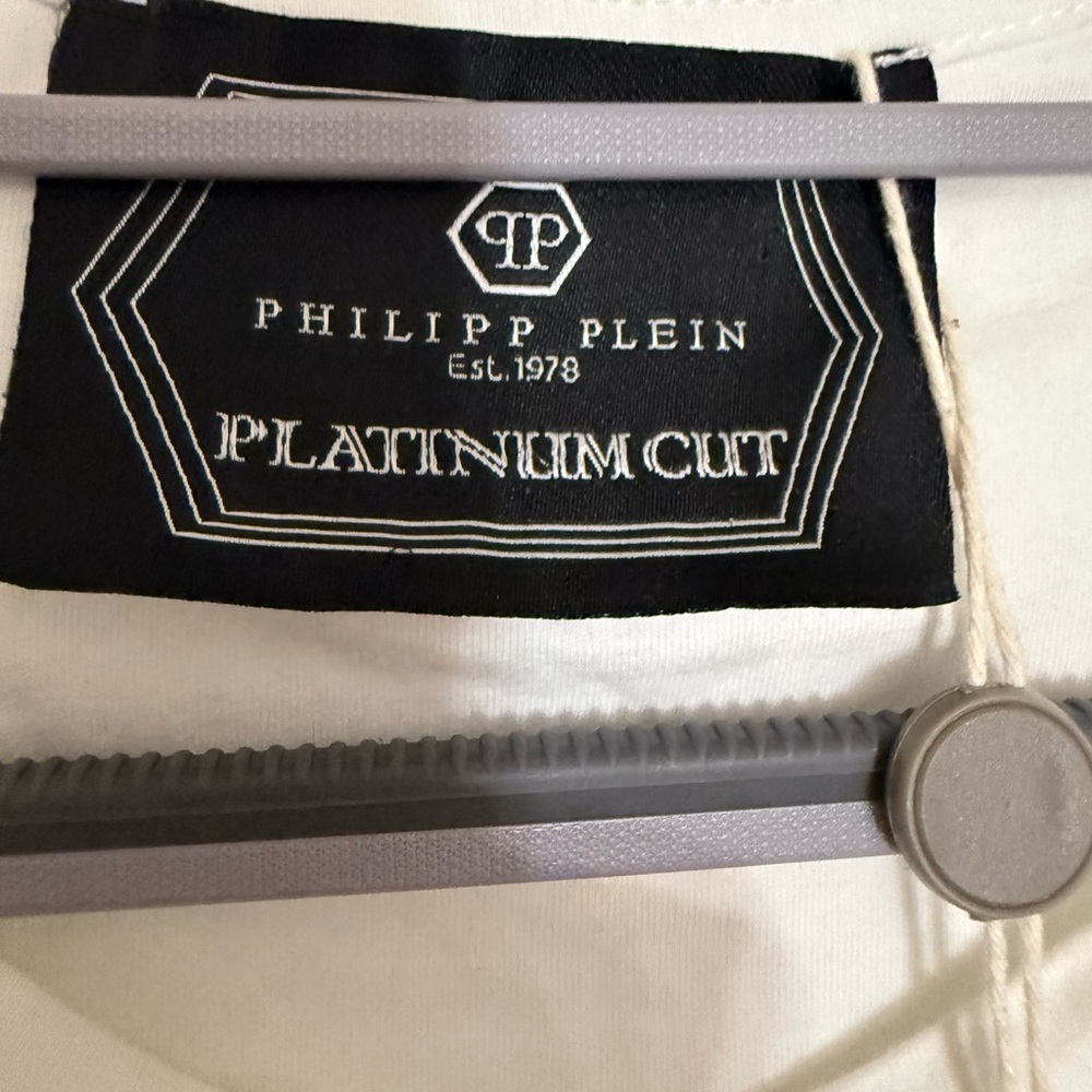 NWT $678 philipp plein t shirt Cristals Skull men Size M - Picture 10 of 16